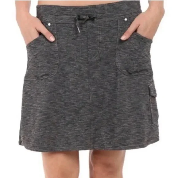 Kuhl Women's Mova Skort in charcoal heather, S, MSRP $70 - Picture 4 of 16